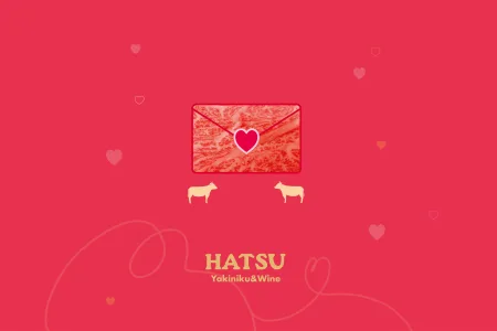 Happy Valentine’s Day ｜HATSU慶祝情人節
